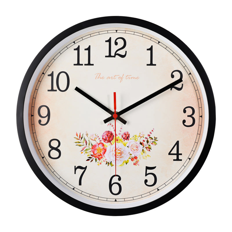 IvoQ Wandklok Retro Klassiek Ø30 cm