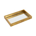 IvoQ Luxe Dienblad Goud met Spiegelbodem – 45 x 30 cm