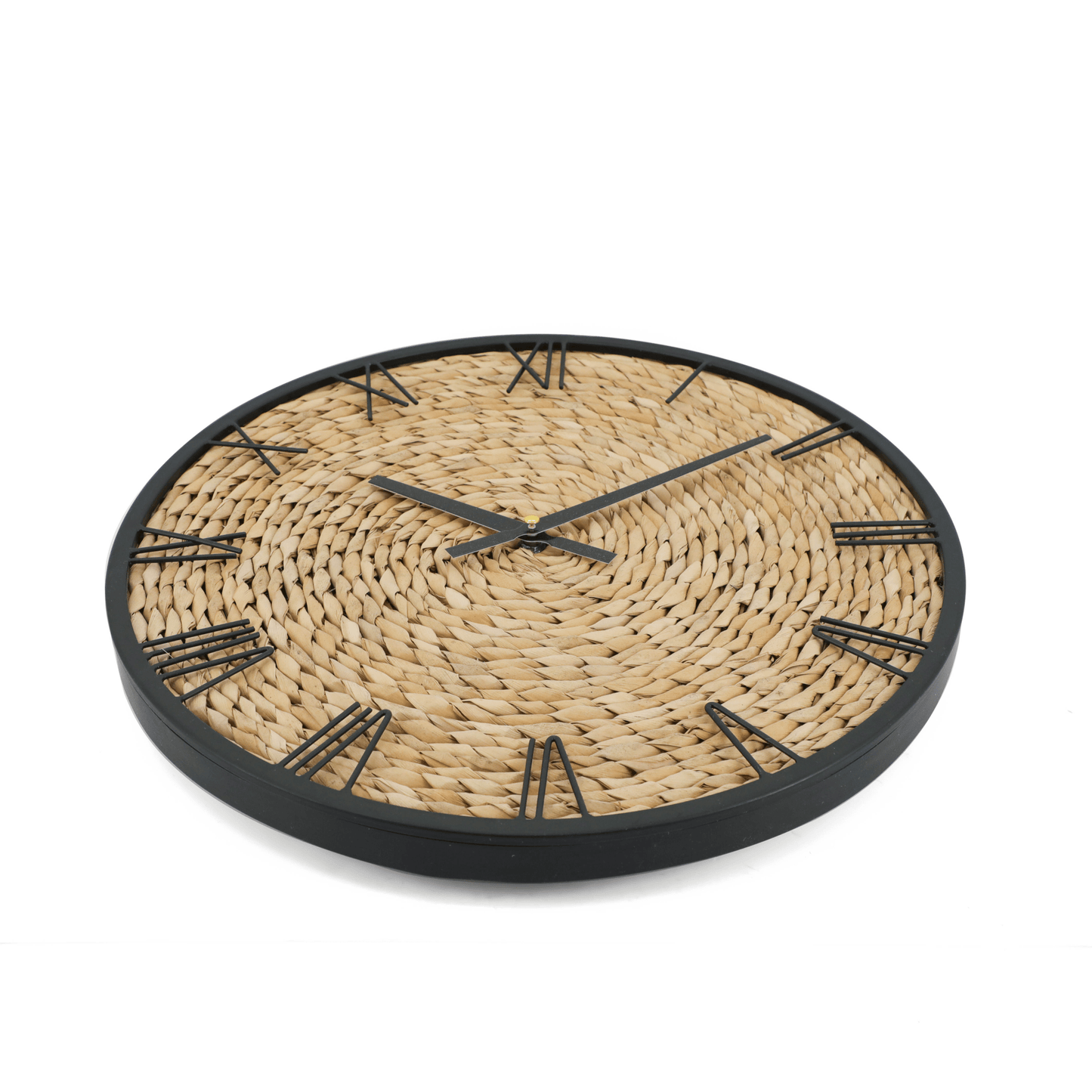 IvoQ Wandklok Zeegras Stil Quartz 40 cm
