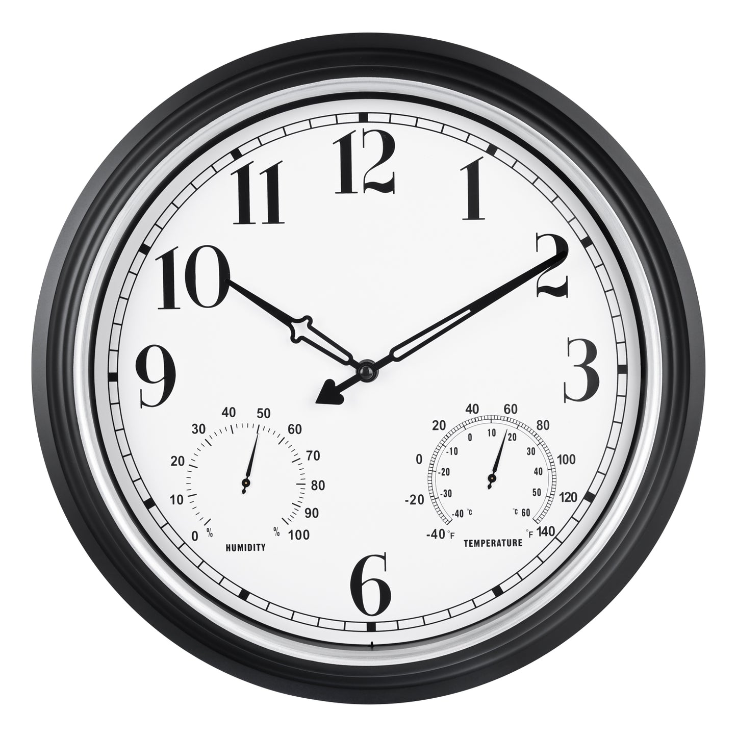IvoQ Wandklok Retro Waterdicht 40 cm