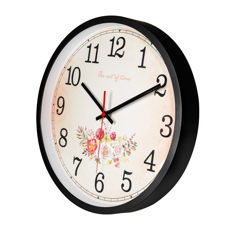 IvoQ Wandklok Retro Klassiek Ø30 cm