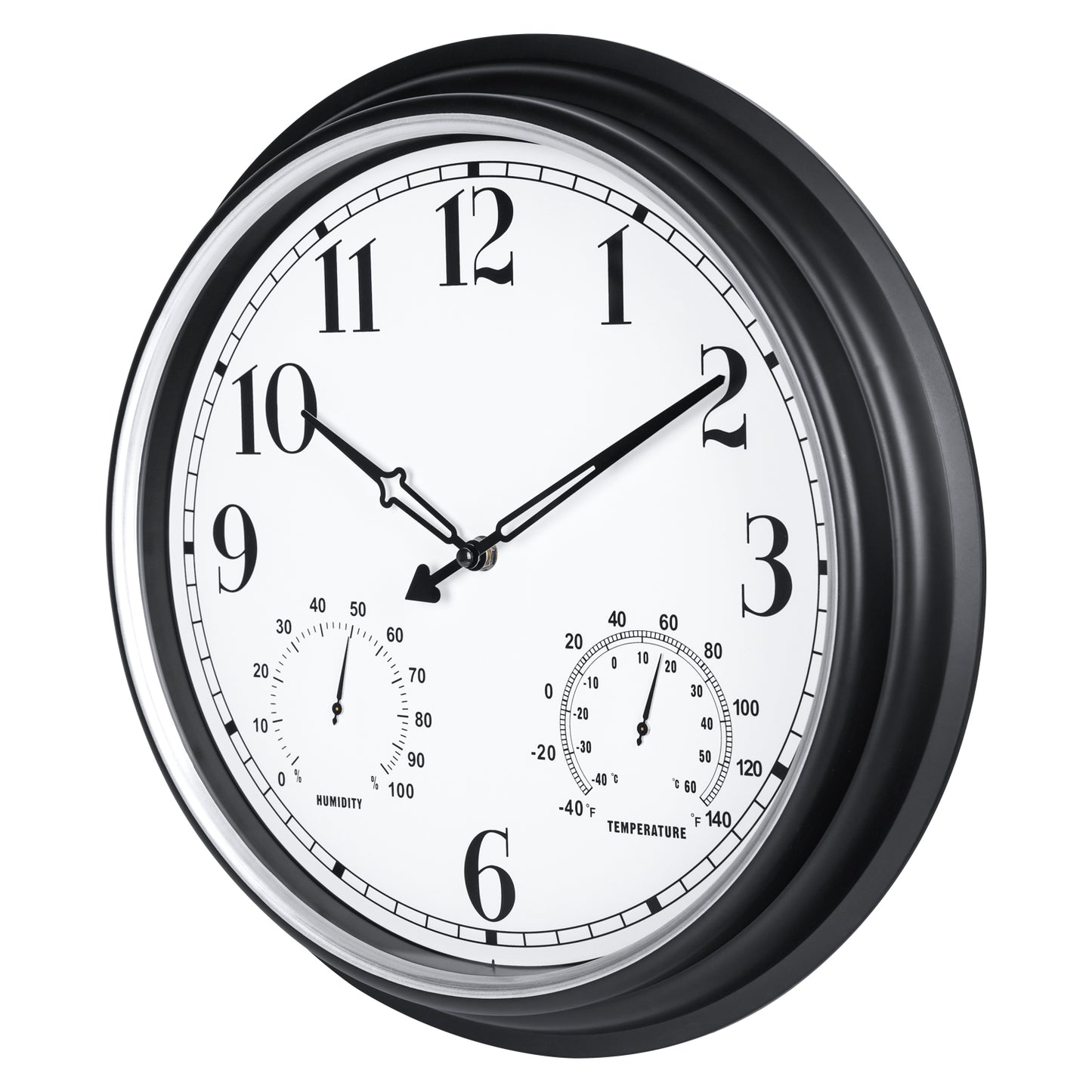 IvoQ Wandklok Retro Waterdicht 40 cm