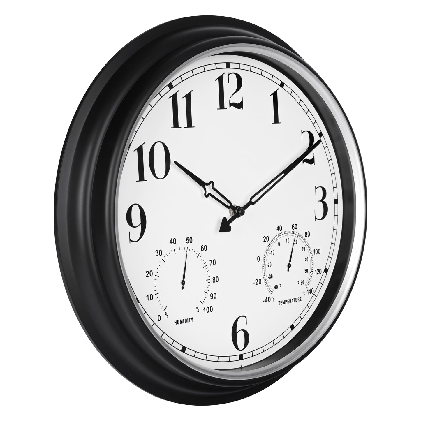 IvoQ Wandklok Retro Waterdicht 40 cm