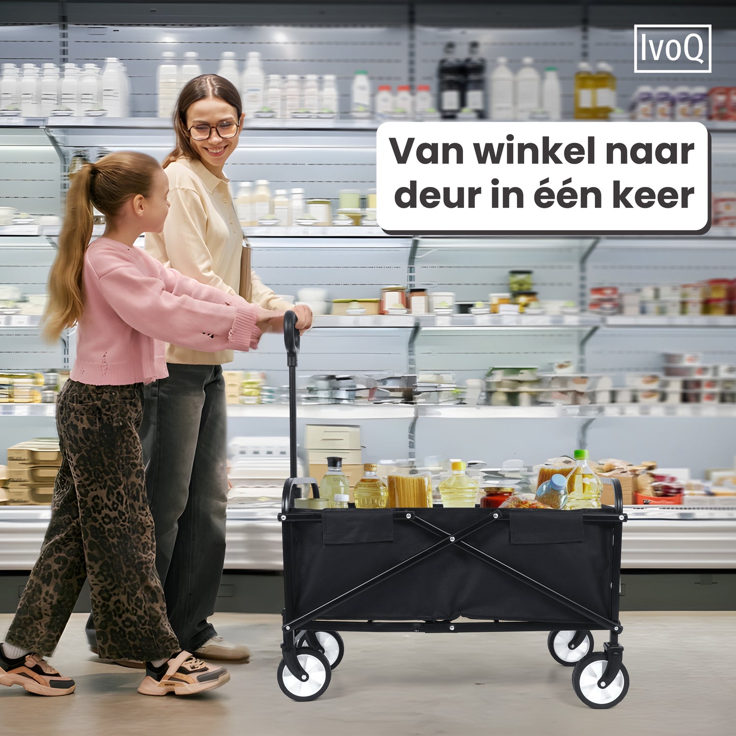 IvoQ Bolderkar Zwart