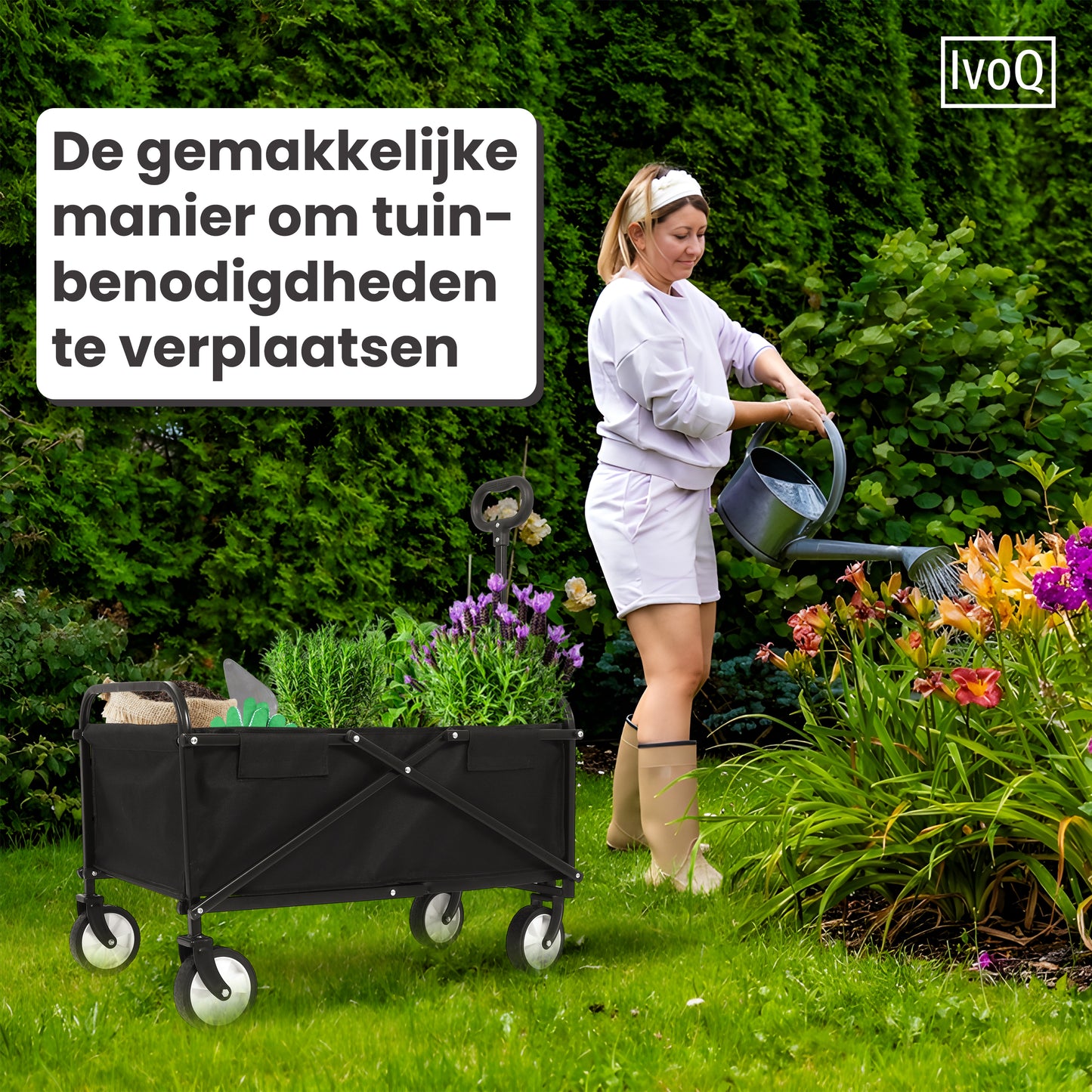 IvoQ Bolderkar Zwart