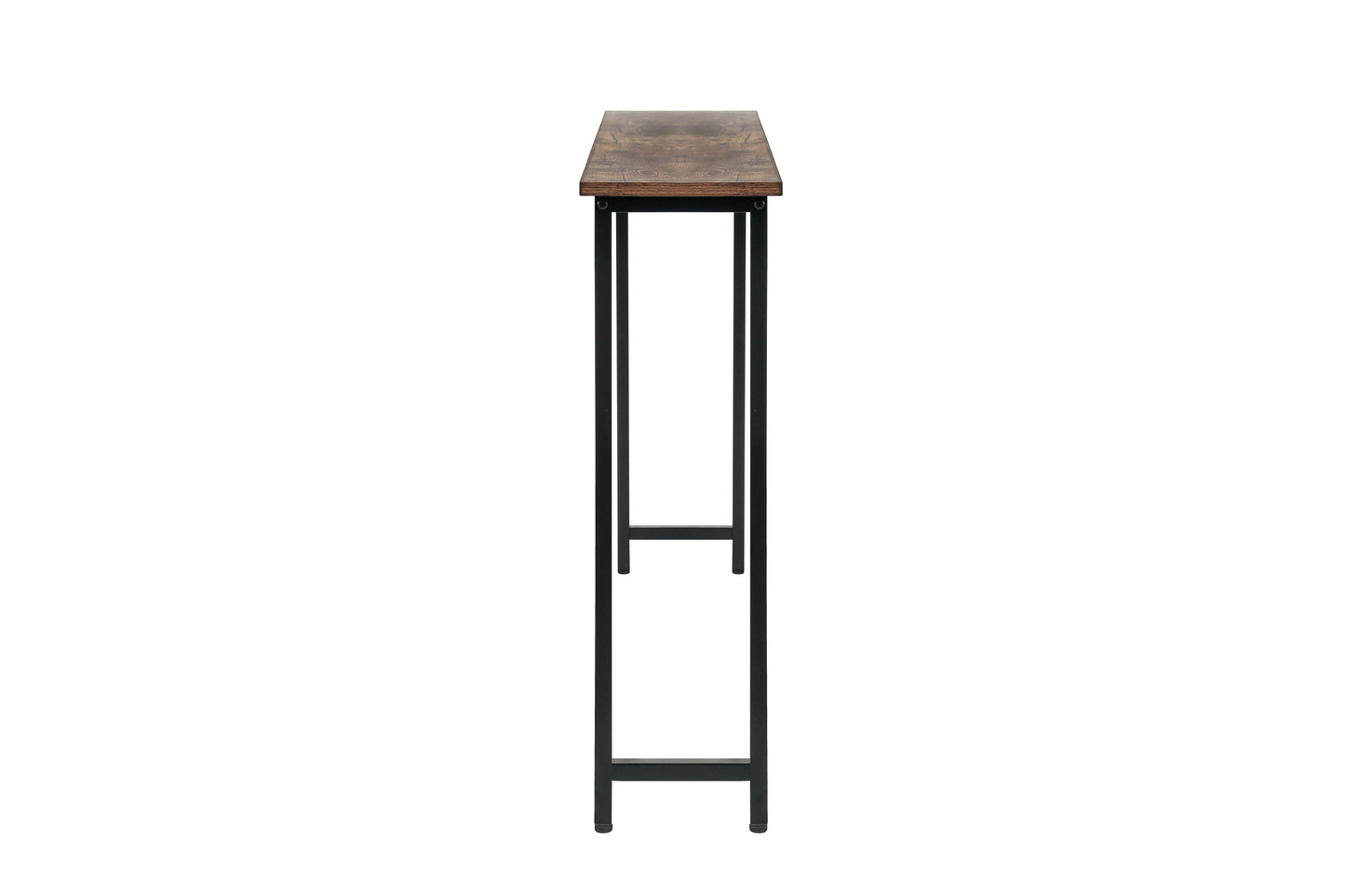 IvoQ Sidetable Industrieel Hout Metaal Bruin