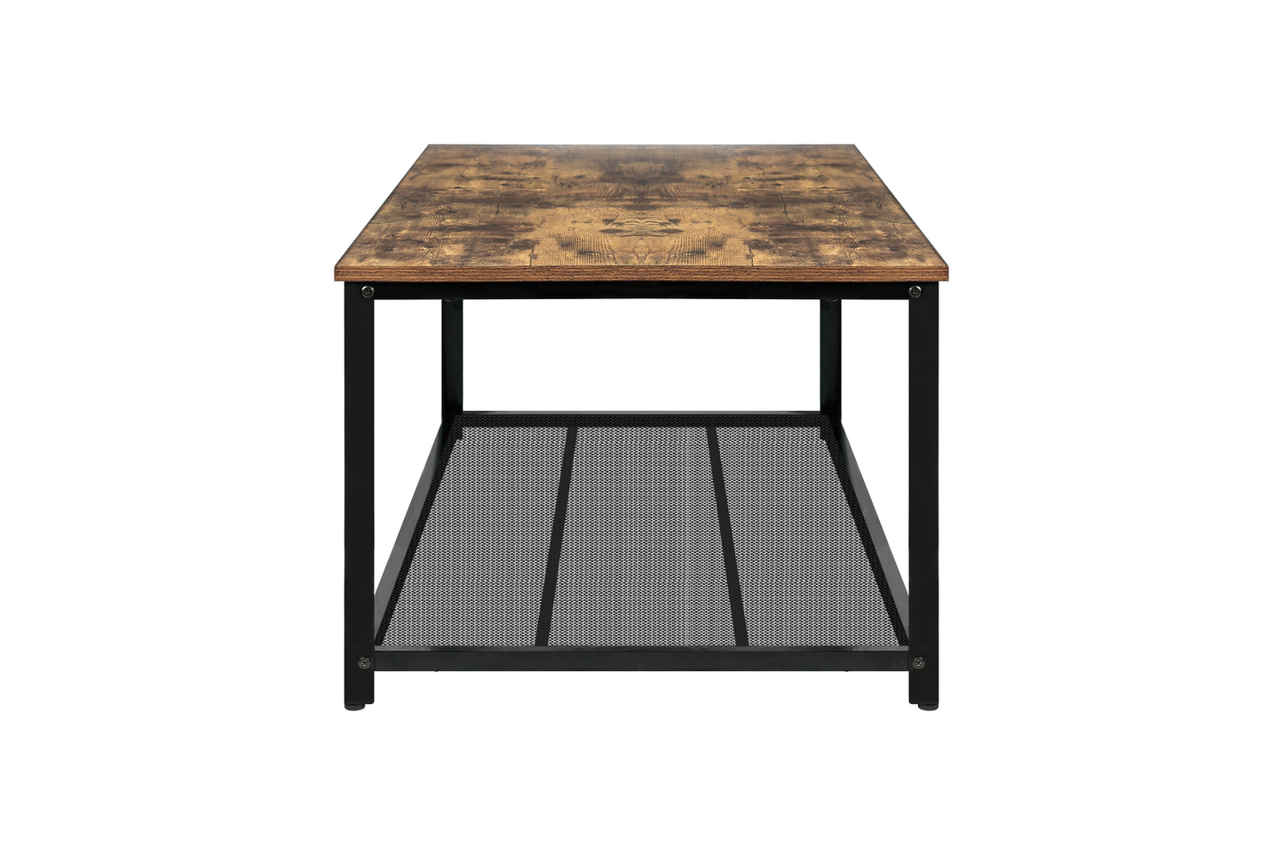 IvoQ Salontafel Industrieel Houtlook 2 Lagen