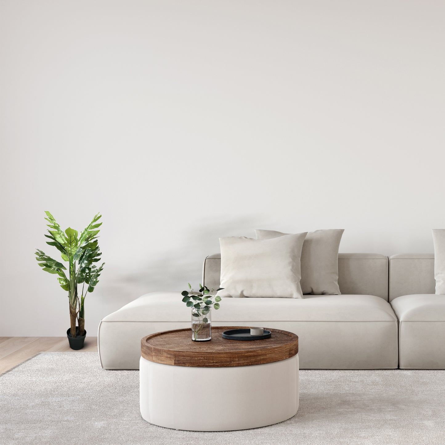 IvoQ Monstera Kunstplant 120 cm