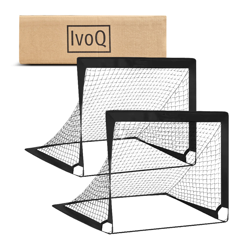 IvoQ Voetbaldoeltjes Set 2 stuks