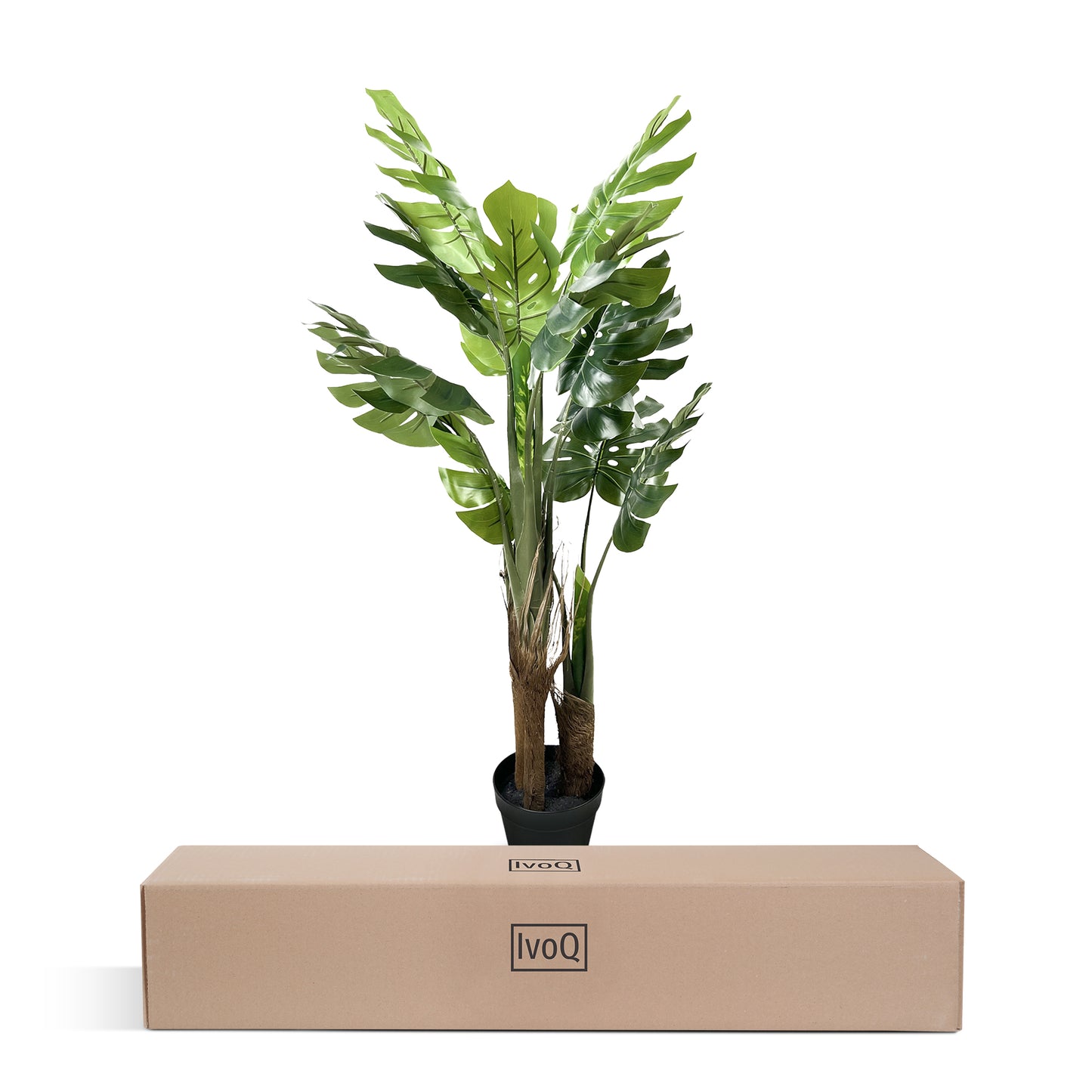 IvoQ Monstera Kunstplant 120 cm