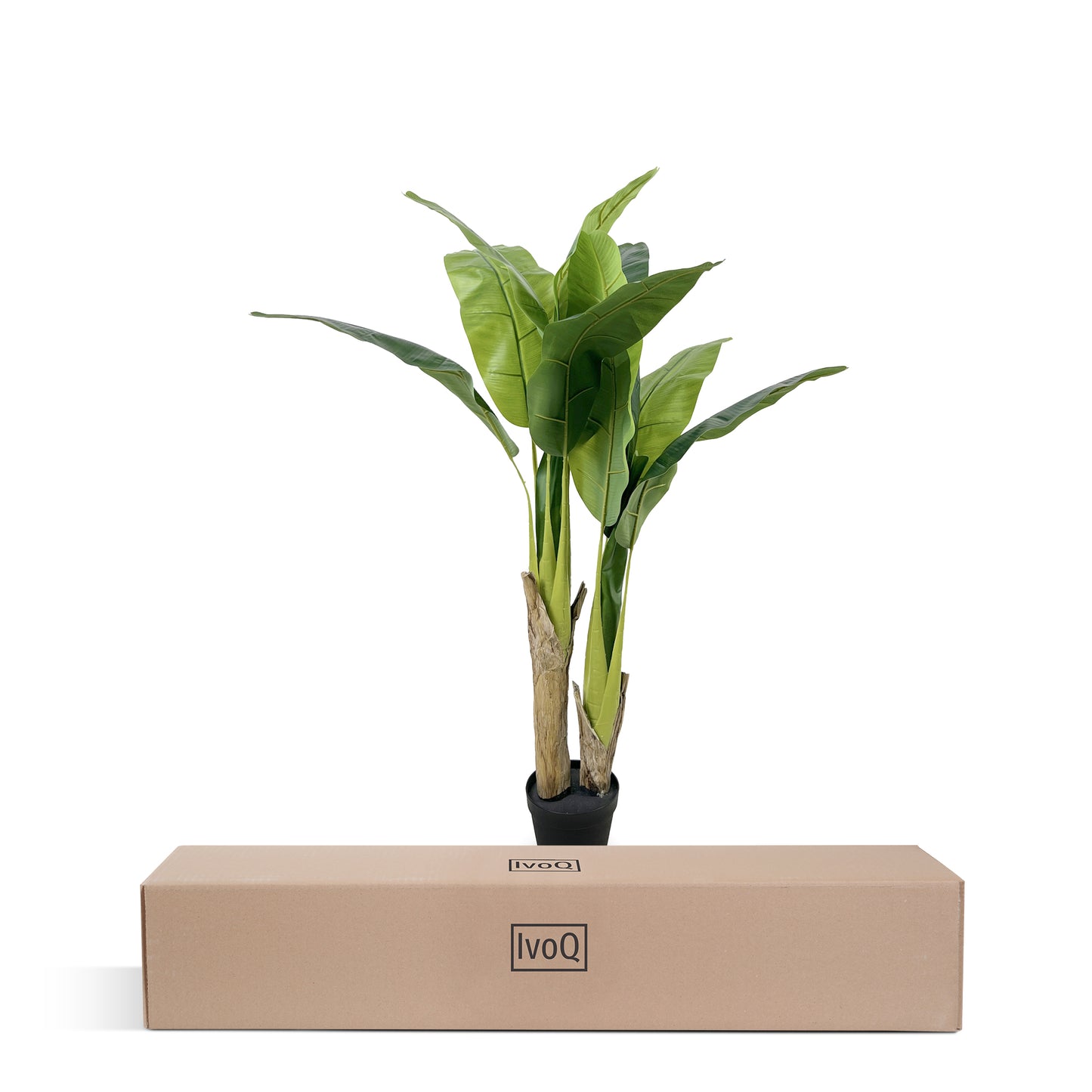 IvoQ Kunst Bananenplant 120 cm