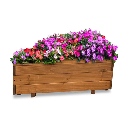 IvoQ Plantenbak Hout 80x40x32 cm