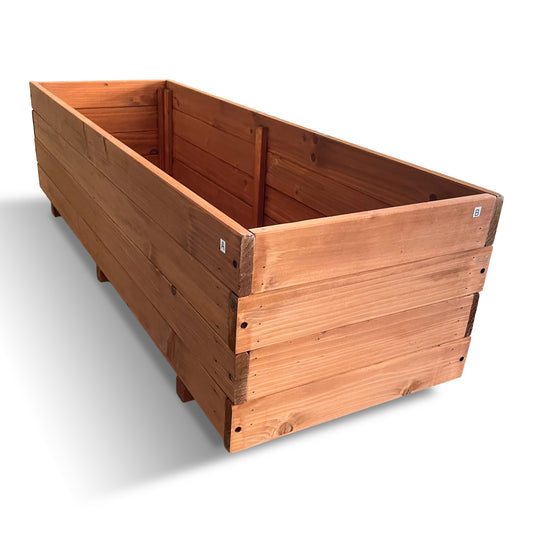 IvoQ Plantenbak Hout 120x40x32 cm
