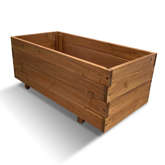IvoQ Plantenbak Hout 80x40x32 cm
