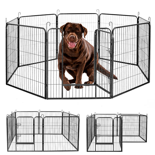 IvoQ Puppyren 8 Panelen 60 cm Hoog