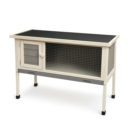IvoQ Konijnenhok Hout 91,5x45x70 cm FSC
