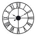 IvoQ Wandklok Industrieel Romeins Metaal 60 cm-IvoQ