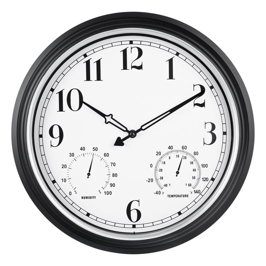 IvoQ Wandklok Retro Waterdicht 40 cm