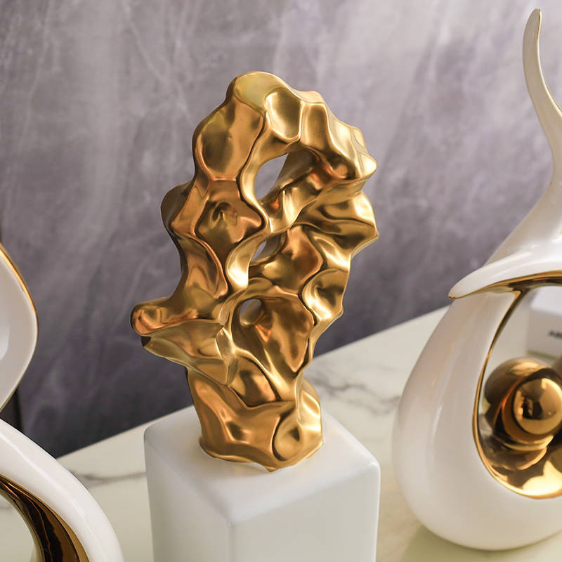 IvoQ Keramische Beelden Set Modern Luxe
