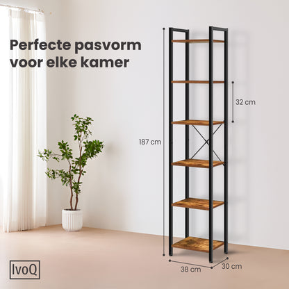 IvoQ Industriële Boekenkast