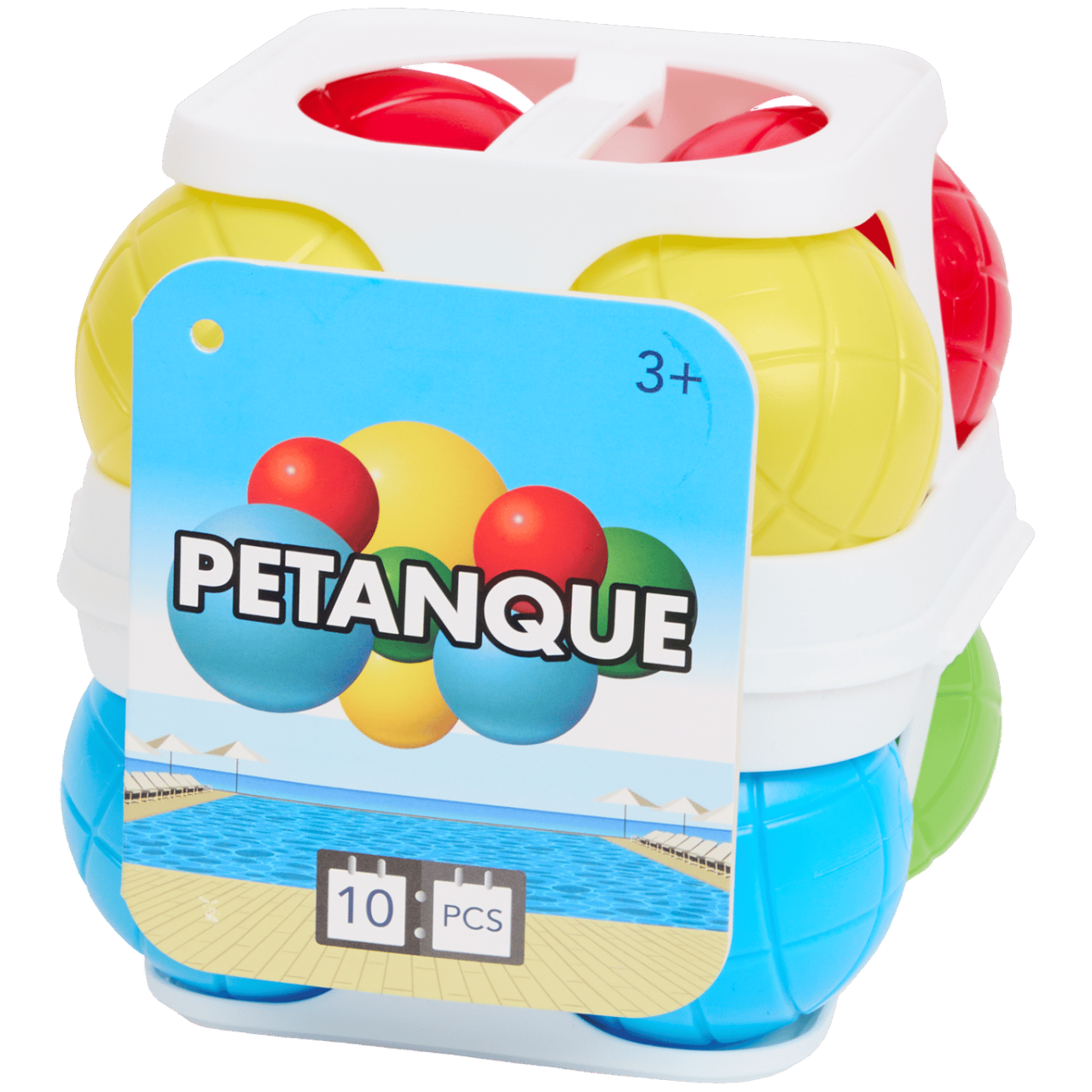 IvoQ Jeu de Boules Set 10-delig
