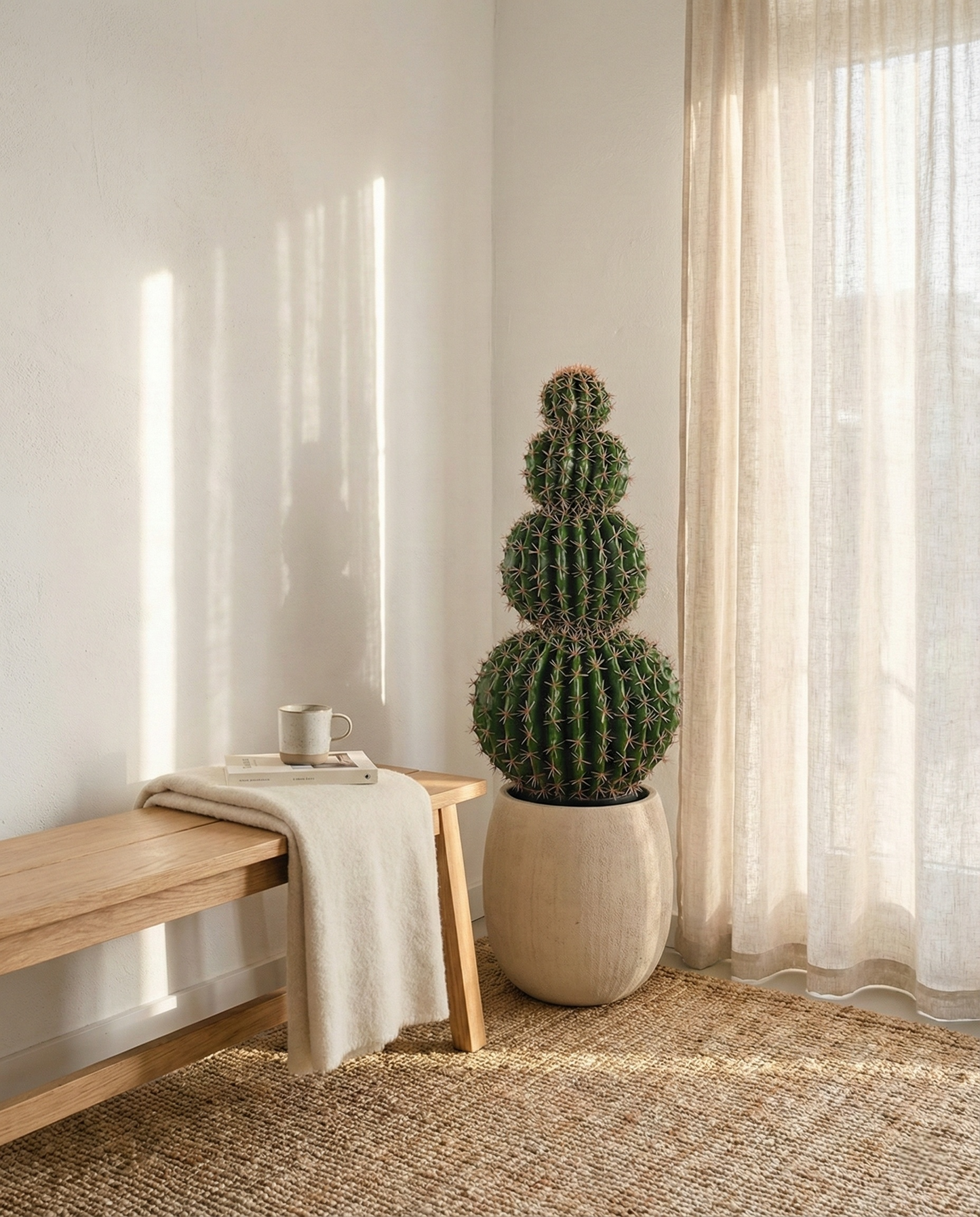 IvoQ Kunst Cactus XXL 92 cm