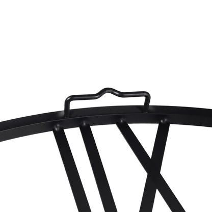 IvoQ Wandklok Industrieel Romeins Metaal 60 cm