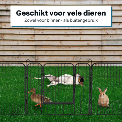 IvoQ Puppyren 8 Panelen 60 cm Hoog