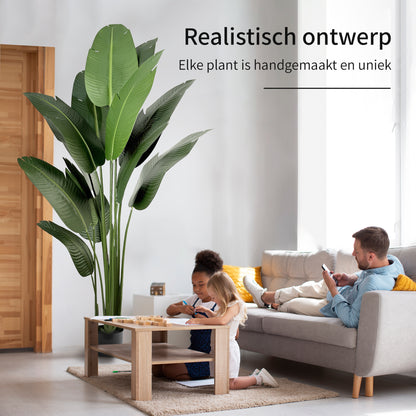 IvoQ Strelitzia Kunstplant 210 cm