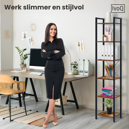 IvoQ Industriële Boekenkast