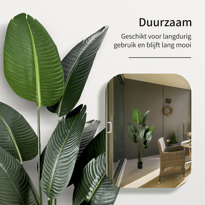 IvoQ Strelitzia Kunstplant 160 cm