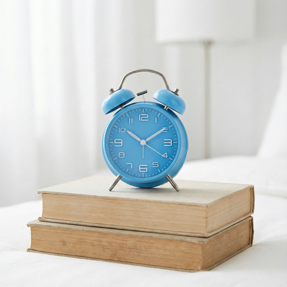 IvoQ Wekker Retro Blauw Stil