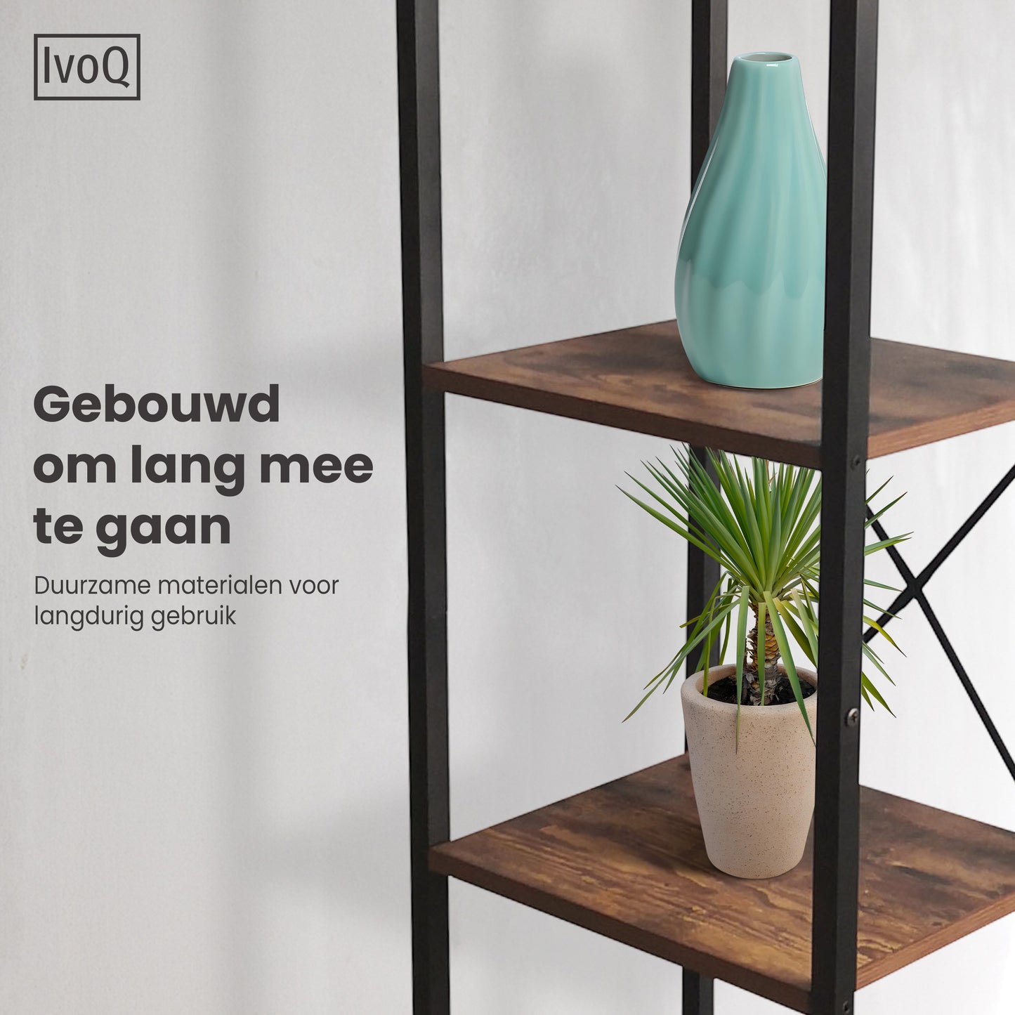 IvoQ Industriële Boekenkast