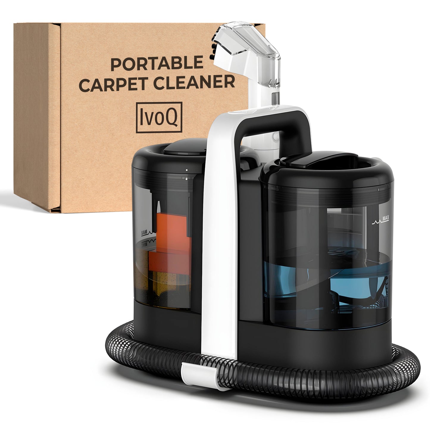 IvoQ Tapijtreiniger Compact 600W