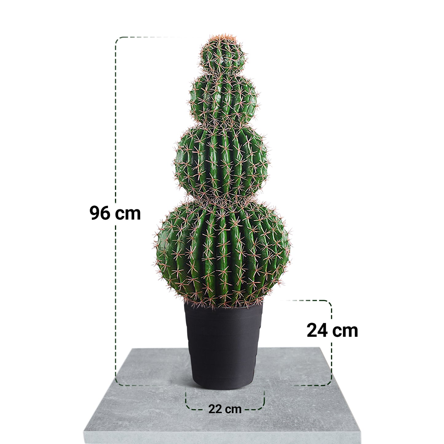 IvoQ Kunst Cactus XXL 92 cm