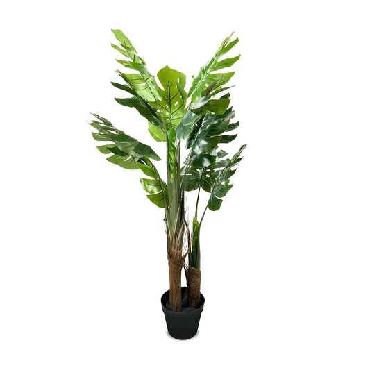 IvoQ Monstera Kunstplant 120 cm