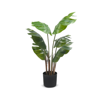 IvoQ Monstera Kunstplant 80 cm