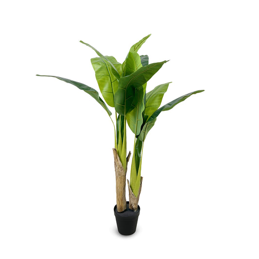IvoQ Kunst Bananenplant 120 cm