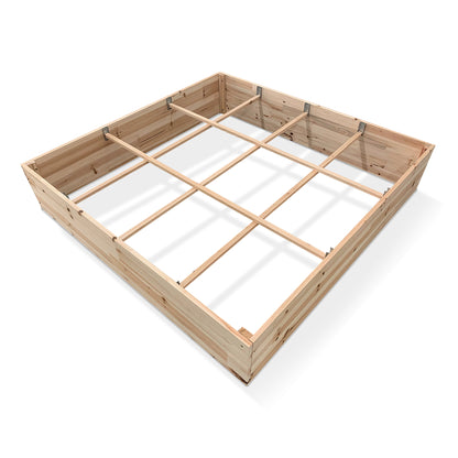 IvoQ Houten Moestuinbak 100 x 100 cm