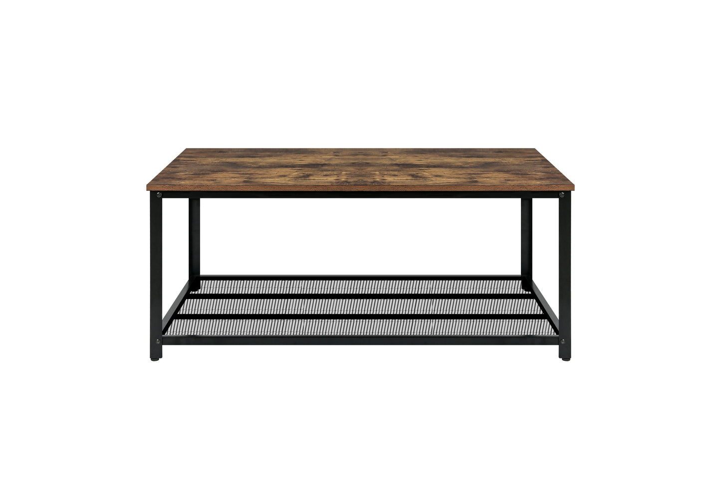 IvoQ Salontafel Industrieel Houtlook 2 Lagen