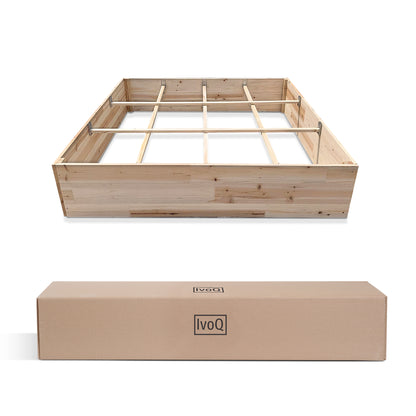 IvoQ Houten Moestuinbak 100 x 100 cm