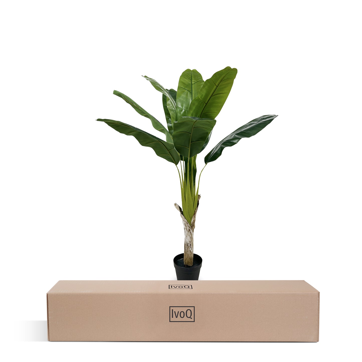 IvoQ Kunst Bananenplant 120 cm