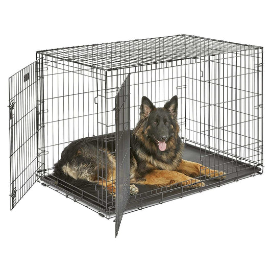 IvoQ Hondenbench L – 90×60×67 cm – Zwart